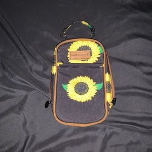 Simply Southern sunflower mini purse